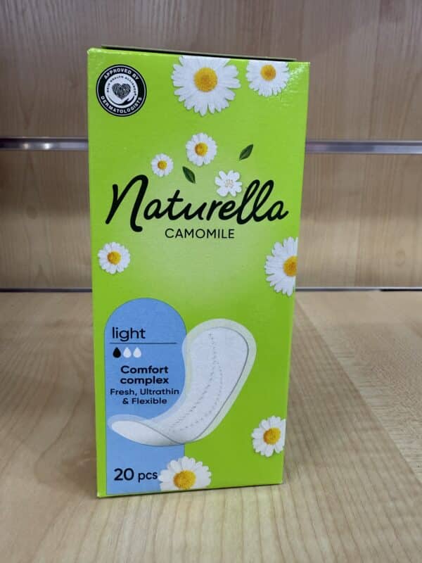 Naturella Camomile Light – wkładki higieniczne (20 sztuk)