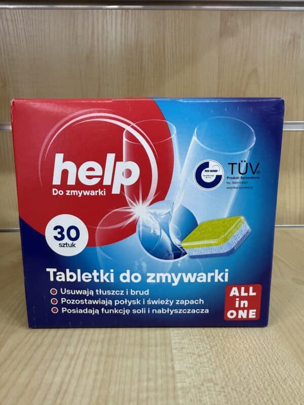 Tabletki do zmywarki Help All in One – 30 sztuk