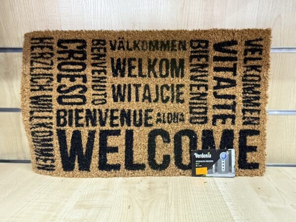 Wycieraczka Verdenia „WELCOME” – powitanie w wielu językach