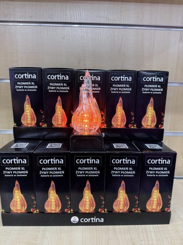 Płomień XL LED Cortina – efekt żywego ognia