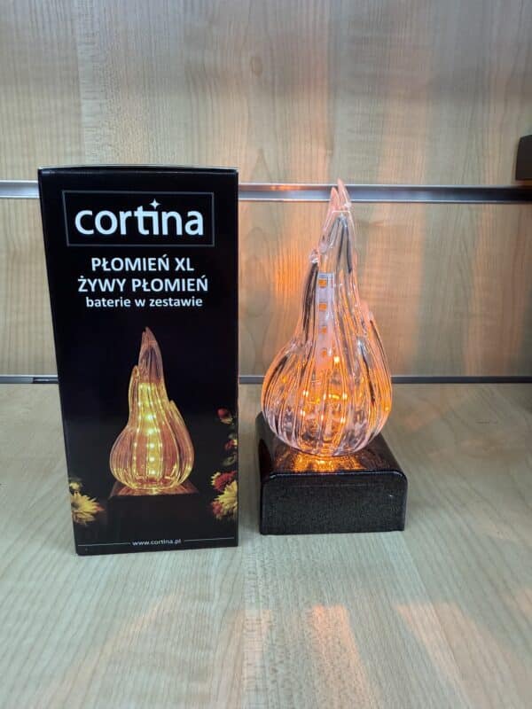 Płomień XL LED Cortina – efekt żywego ognia - obrazek 2
