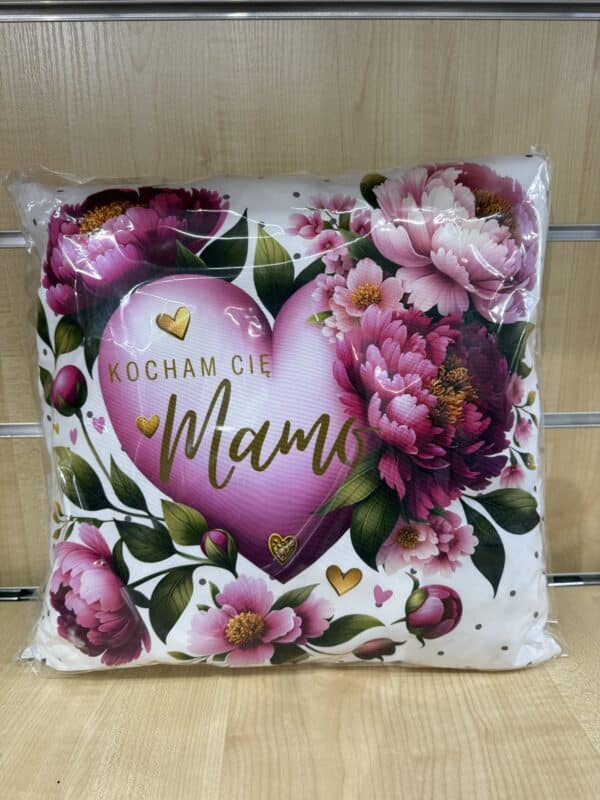 Poduszka "Kocham Cię Mamo"