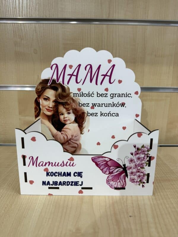 Dekoracyjna skrzyneczka "Mamusiu, Kocham Cię Najbardziej" 