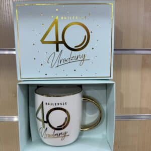 Kubek 40 urodziny 
