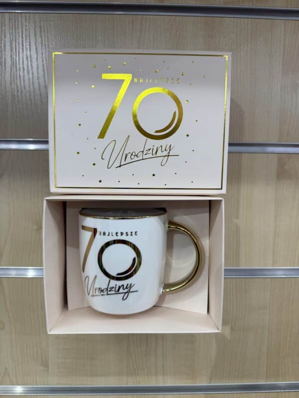 Kubek 70 urodziny 