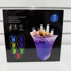 Pojemnik na lód z wbudowanym głośnikiem Bluetooth