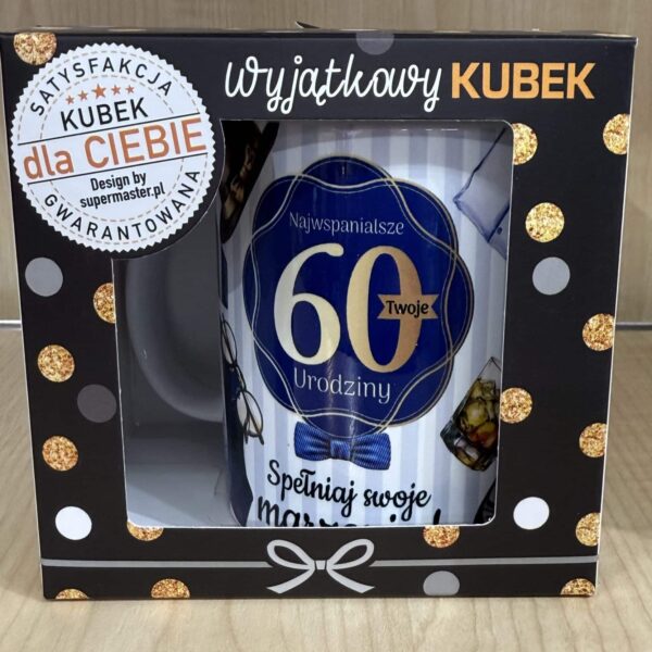 Kubek 60 urodziny