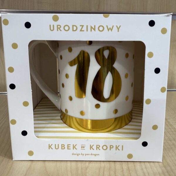 Kubek 18 urodziny