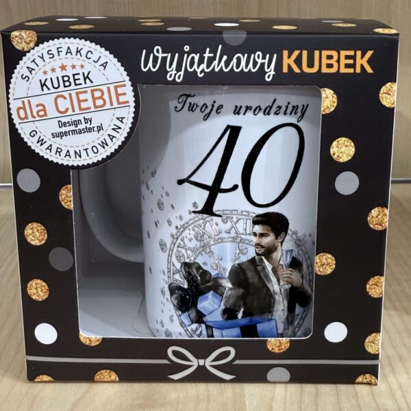 Kubek 40 urodziny