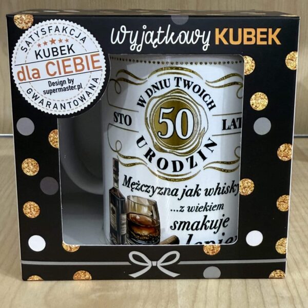 Kubek 50 urodziny