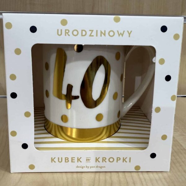 Kubek 40 urodziny