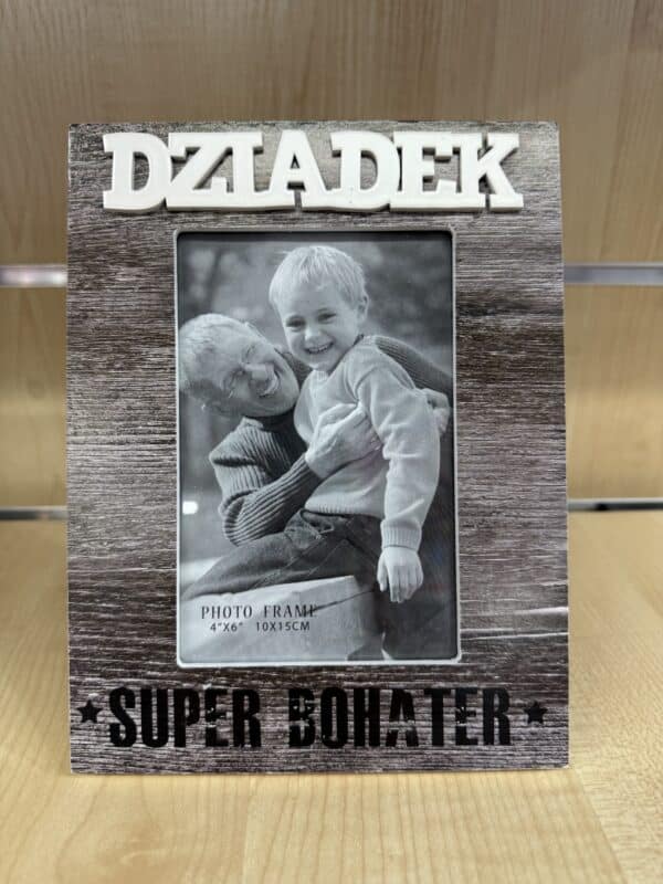 Ramka na Zdjęcie – „Dziadek Super Bohater”