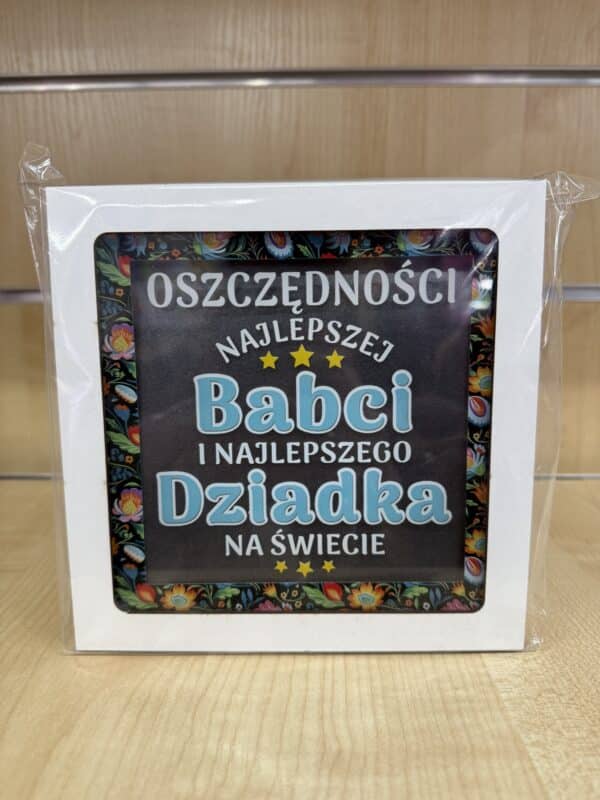 Skarbonka dla babci i dziadka