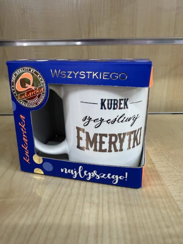 Kubek "Szczęśliwa Emerytka"