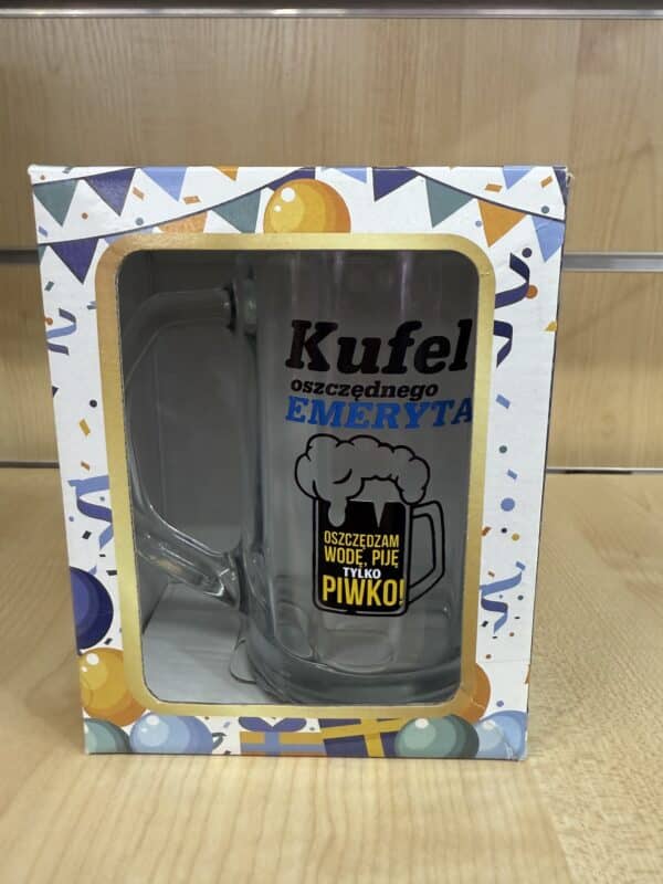 Kufel "Oszczędnego Emeryta"