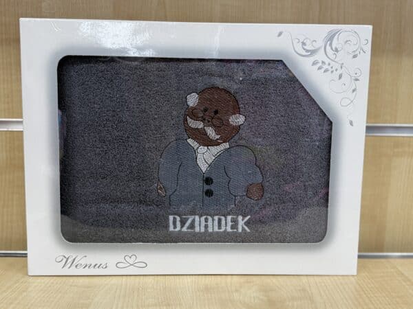 Ręcznik dla Dziadka, wymiary 70x140 cm