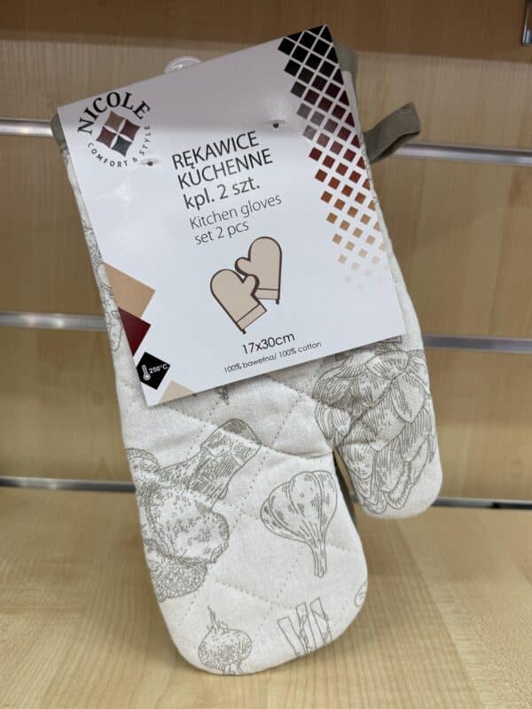 Rękawice Kuchenne Nicole – Zestaw 2 szt.