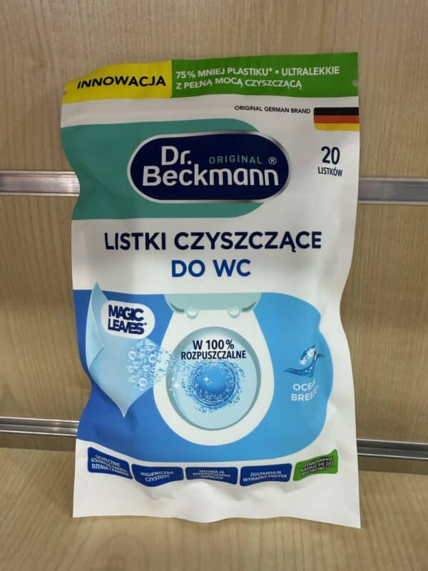 Dr. Beckmann Listki Czyszczące do WC