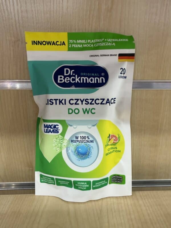 Dr. Beckmann Listki Czyszczące do WC