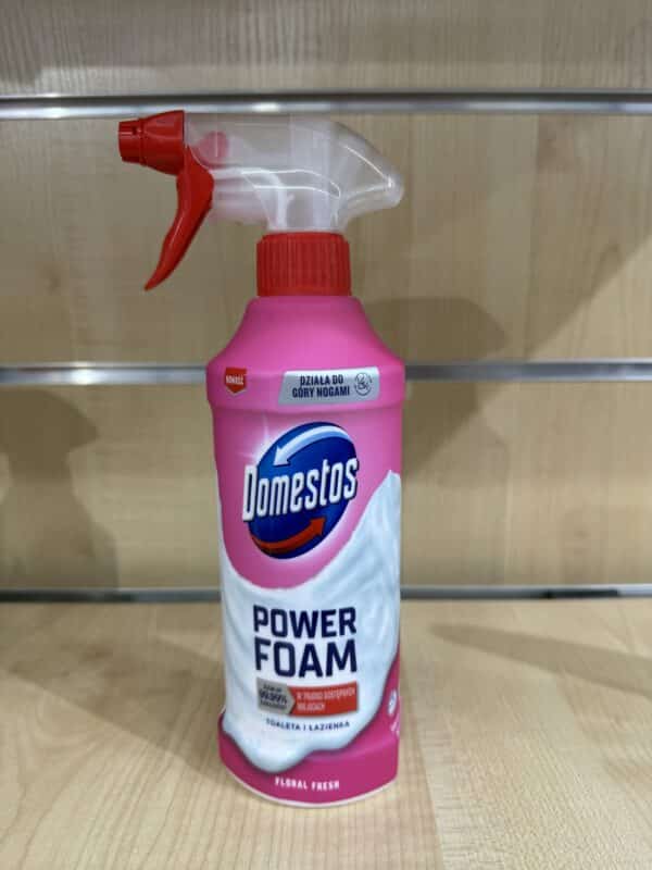 Domestos Power Foam - Pianka Czyszcząca "Pink Fresh"