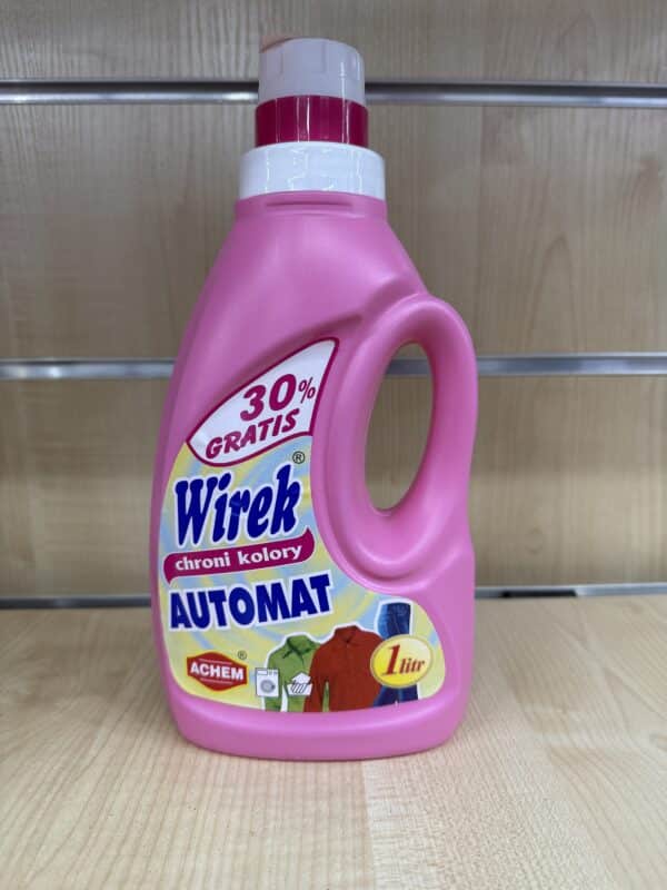 Wirek Automat - Płyn do Prania Kolorowych Tkanin