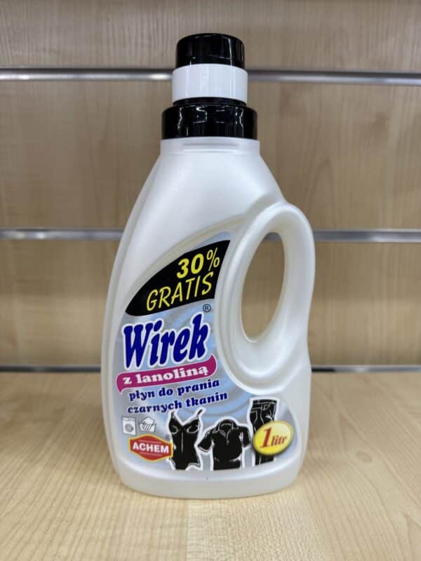 Wirek z Lanoliną - Płyn do Prania Ciemnych Tkanin