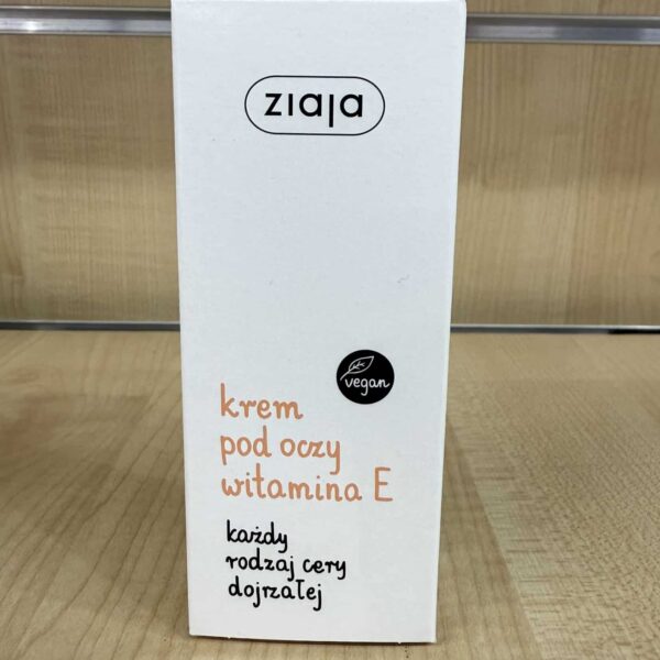 Ziaja - Krem pod oczy z witaminą E (Vegan)