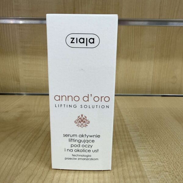Ziaja Anno d'Oro Lifting Solution - Serum Liftingujące pod Oczy i na Okolice Ust